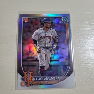 Lousangel Acuna New York Bowman Rookie Card